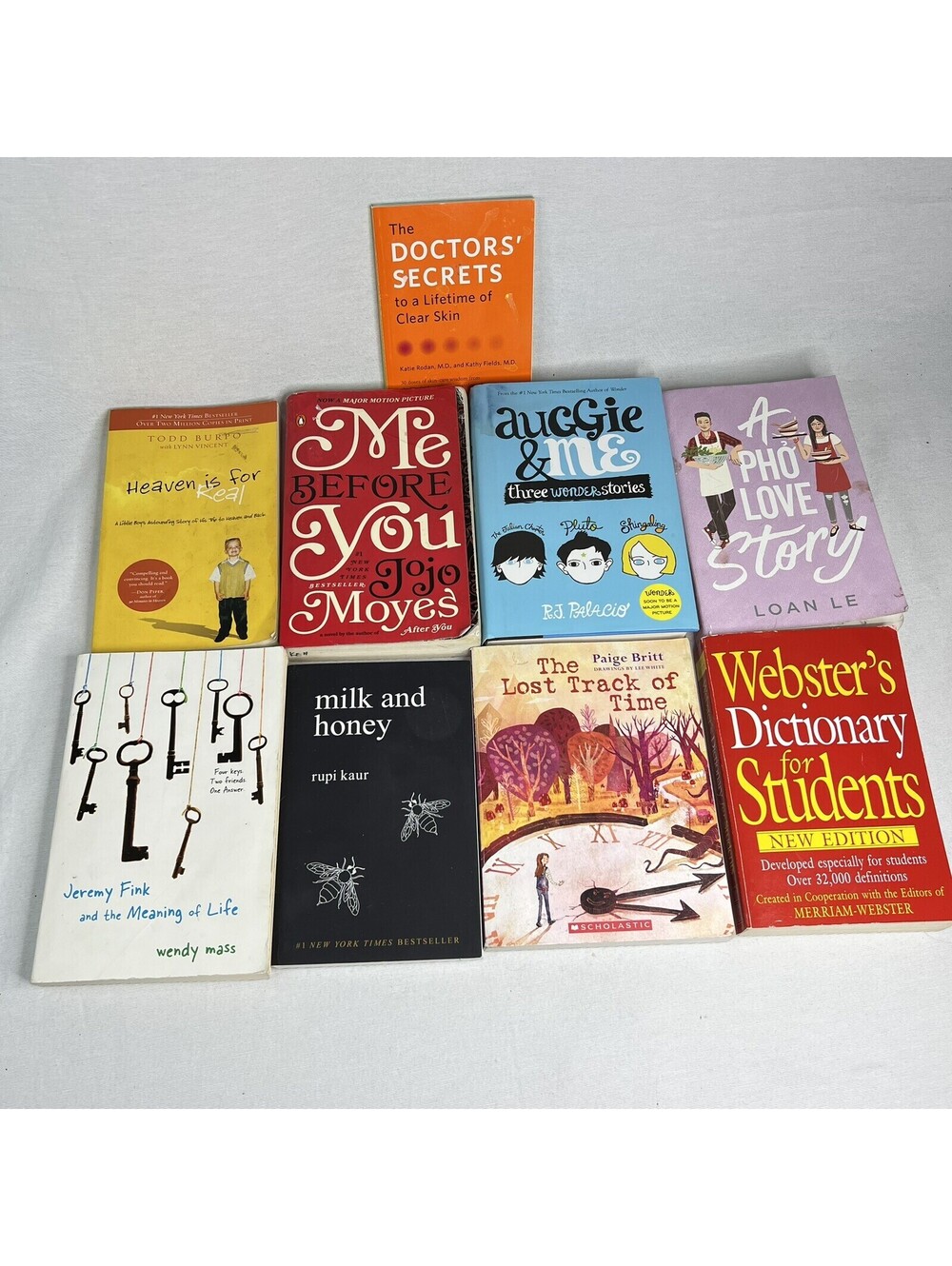 Lot Of 9 Books Teenagers- See Pics For Details -EUC